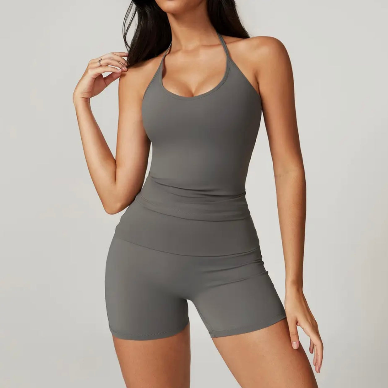 Halter Neck Short Set +4 colours