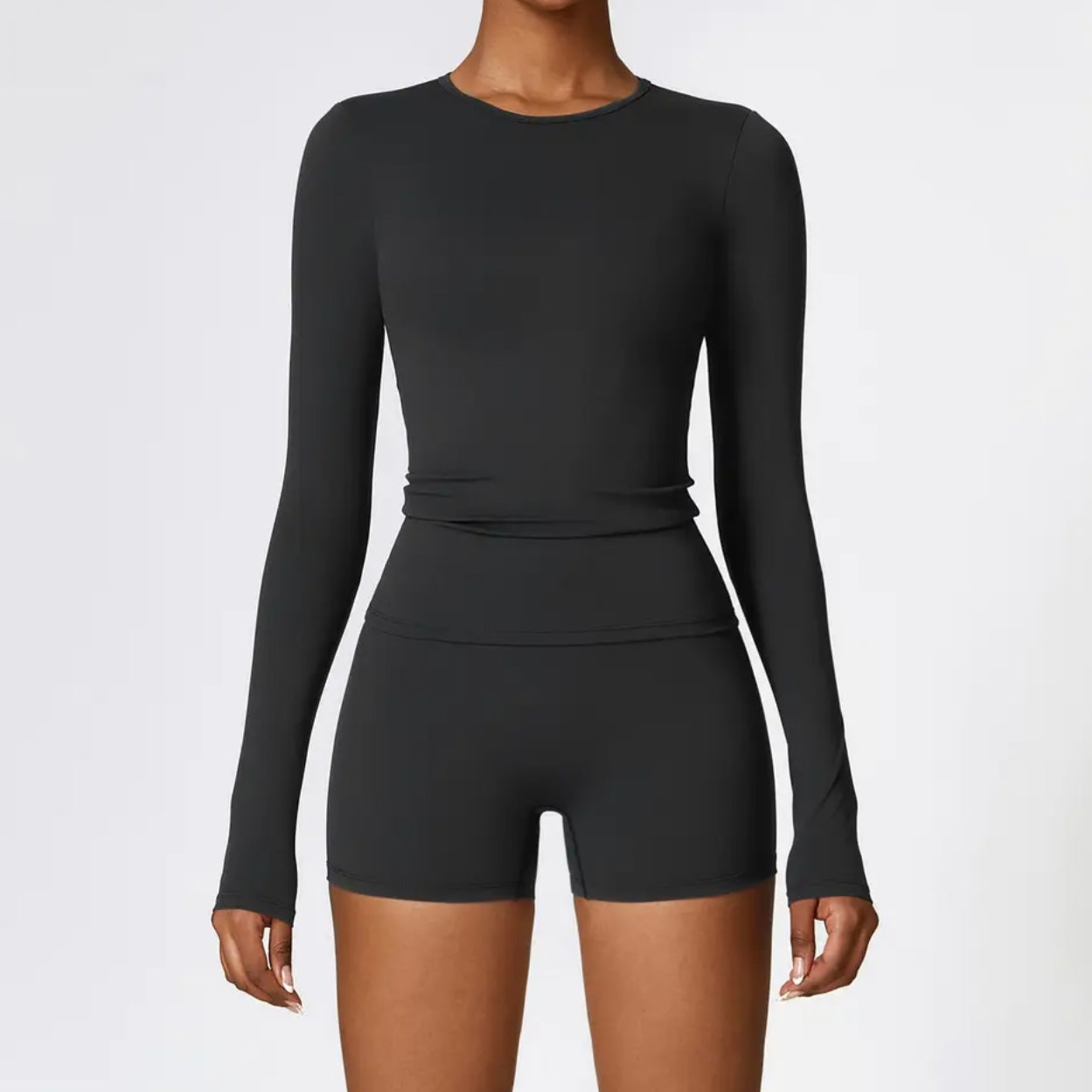 Skin Long Sleeve Short Set +5 colours