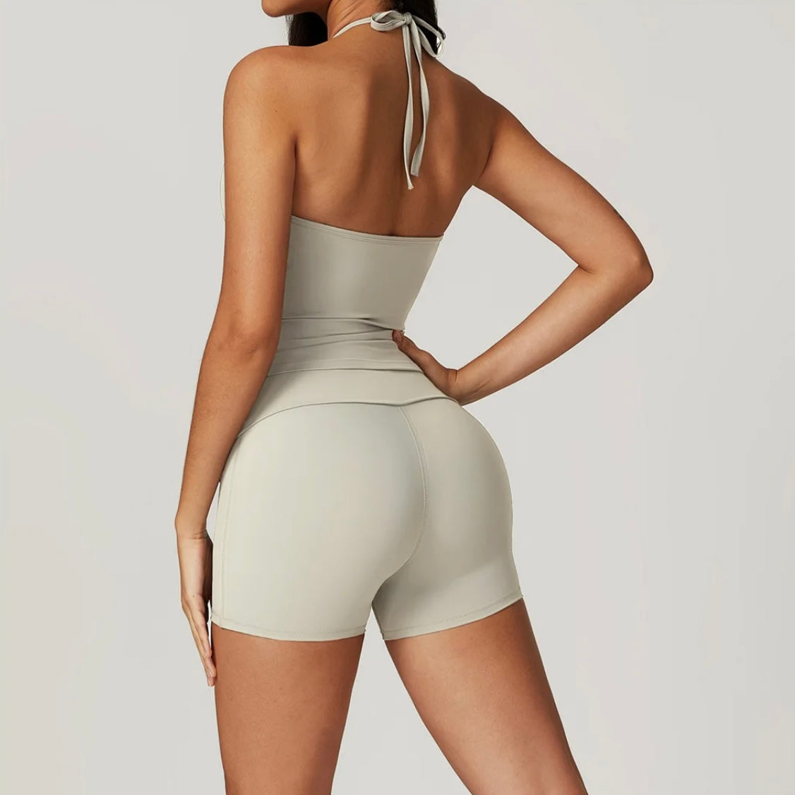 Halter Neck Short Set +4 colours